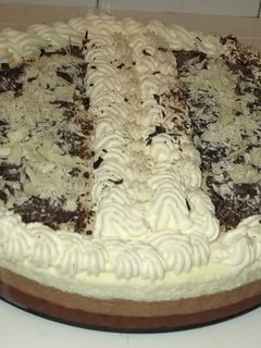 Triplacsokis mousse torta recept fotója