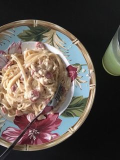 Foto resep Spaghetti Carbonara Simple