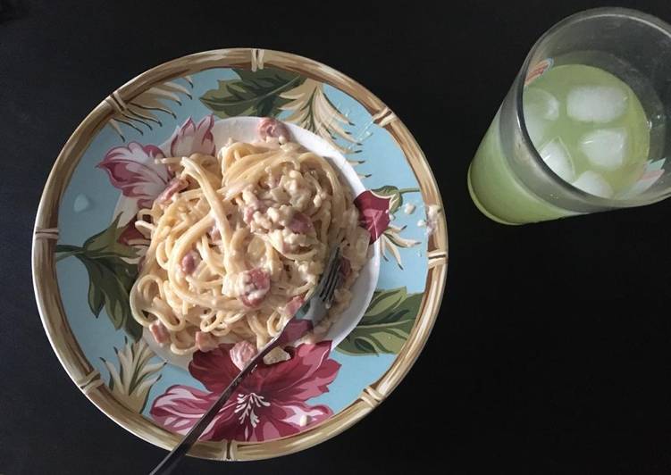 Spaghetti Carbonara Simple