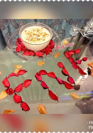A picture of #Kheer!! I Love Meetha 😍 #Foodies&Friends #KokabandCookpad #ILoveMeetha.