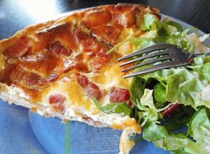 Une photo de Quiche Lorraine, la vraie !