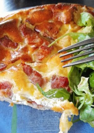 Une photo de Quiche Lorraine, la vraie !