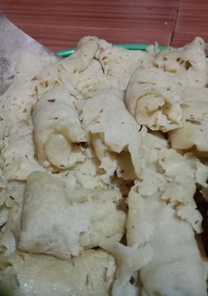 Foto resep Roti Jala Kuah Kari Ayam