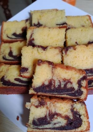 Foto resep Cake marmer jadul