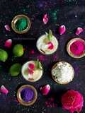 Holi special Amba pana (Raw Mango yogurt smoothie)
