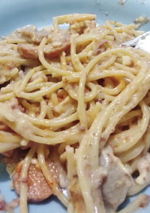 Foto resep Spaghetti carbonara