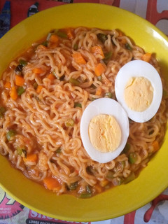 A picture of Noodles Veggies Pepper Soup.