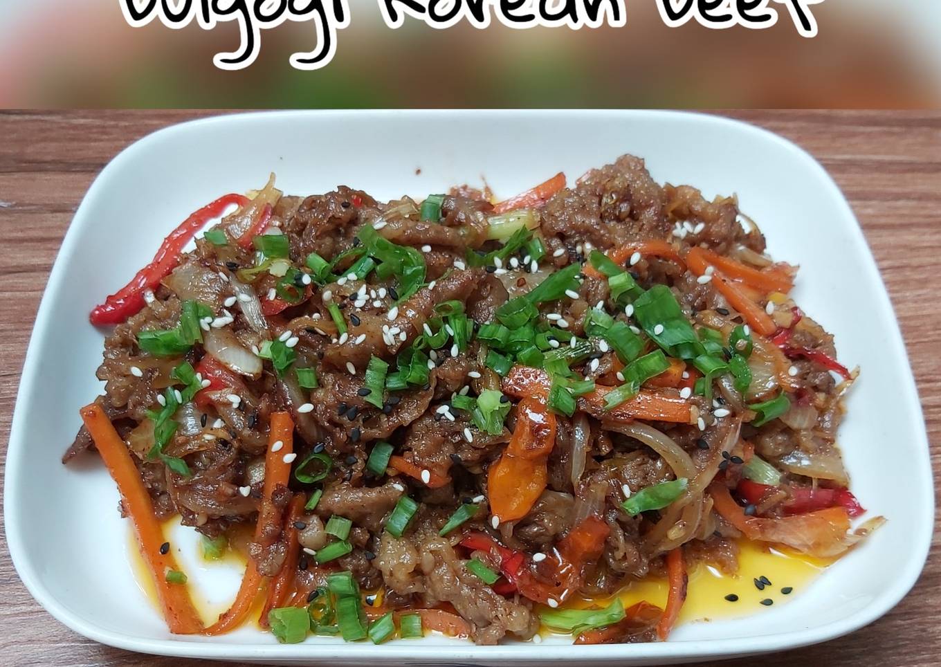 Bulgogi Korean Beef Yumiiii 🇰🇷 ala DraKor 🙅‍♀️Simple