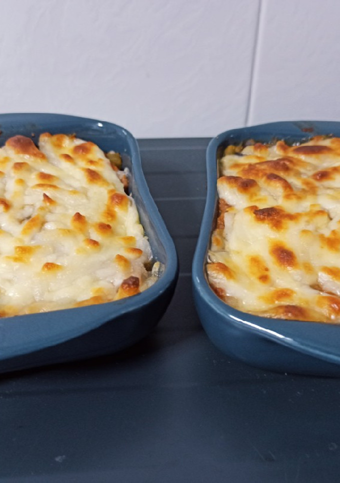 Una foto de Verduras gratinadas