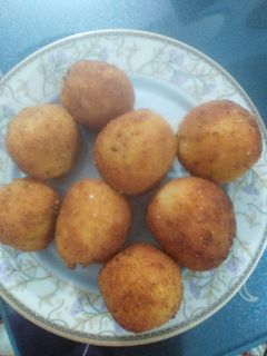 عکسی از دستور توپک سیب زمینی