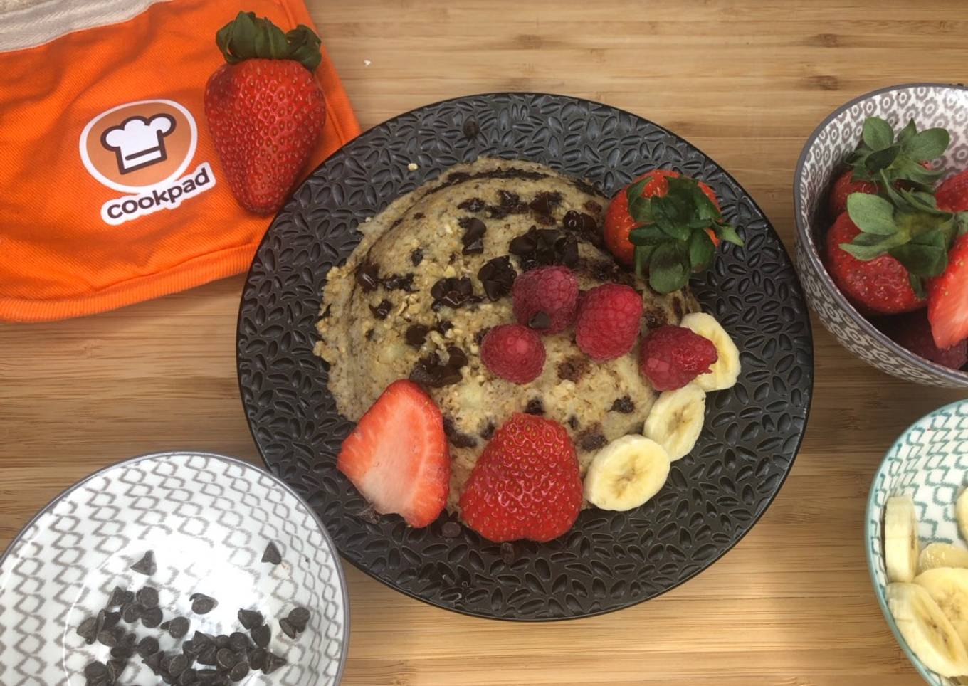 Bowl cake banane / chocolat