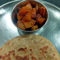 A picture of Kaddu ki Subzi.