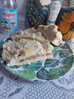 Una foto de Crumble de pera sin tacc