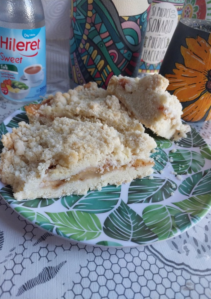 Una foto de Crumble de pera sin tacc