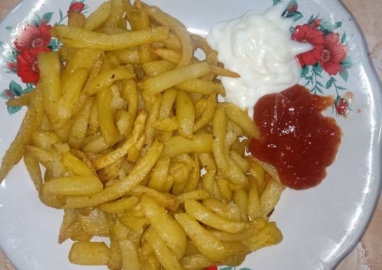 Cara Memasak Kentang goreng yang Enak