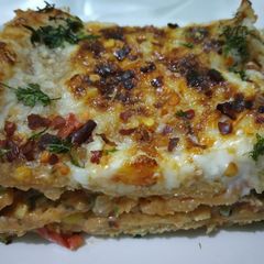 A picture of Bread Lasagne.