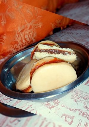 Una foto de Alfajores cordobeses para celíacos 🤩🤩