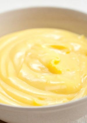 Una foto de Crema pastelera
