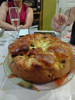 Una foto de Pan dulce súper dos sabores!