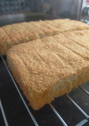 Foto resep Basic Sponge Cake 3 Bahan, No SP