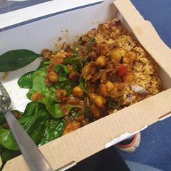A picture of Prawn jalfrezi ft. Andrew.