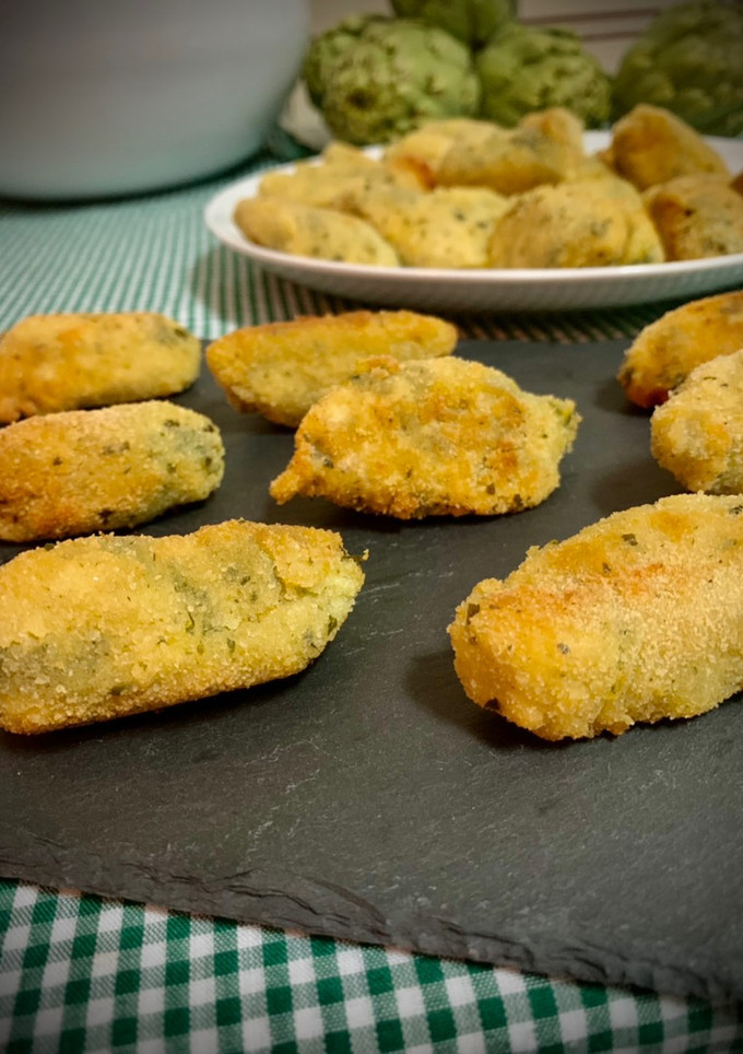 Una foto de Croquetas caseras de acelgas y calabaza