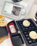 蝸牛蔥油餅-美善品食譜+小V鬆餅機