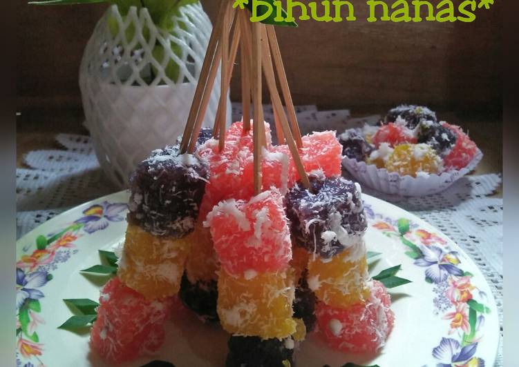 resep cara membuat *bihun nanas*