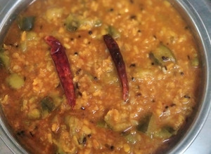 A picture of Nenua Mung Dal Sabzi.