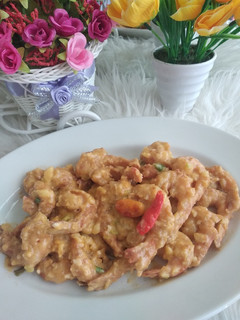 Foto resep Udang saus telur asin