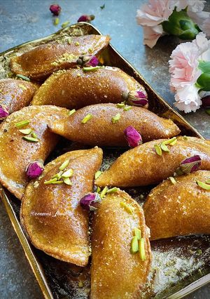 صورة لوصفة قطايف بالجبنه