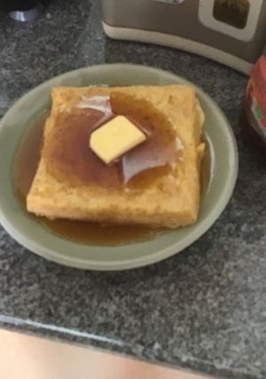 A picture of HK style French Toast 法式吐司.