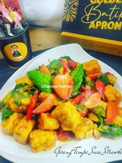 Foto resep Goreng Tempe Saos Strawberry