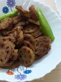 Dry Masala Beh (lotus root)