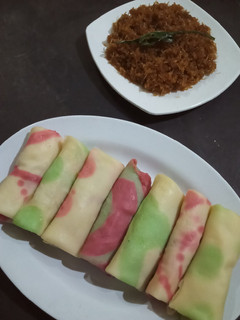 Foto resep Dadar Gulung Motif Isi Unti Kelapa