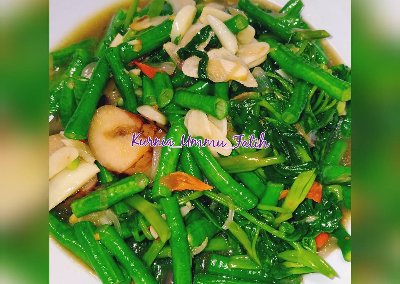 24. Kacang Cah Kalelong ala Ibu