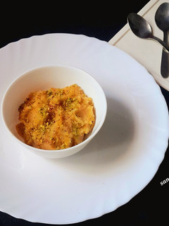A picture of Sweet Potato Halwa.