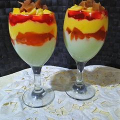 A picture of Rainbow Custard.