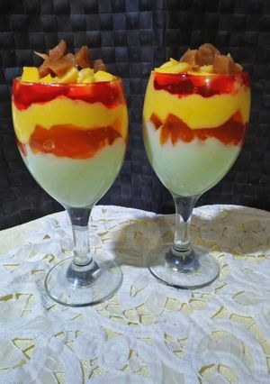 A picture of Rainbow Custard.