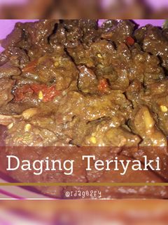 Foto resep 11. Daging Teriyaki