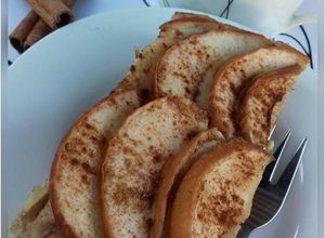 Foto de Bolo de maçã com banana (sem açúcar)