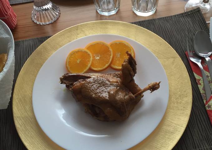 Pato a la naranja (Canard à l'orange) Receta de lenyavila- Cookpad