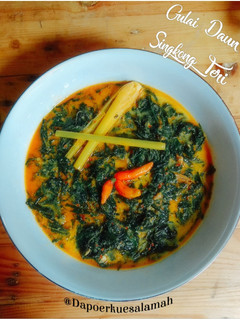 Foto resep Gulai Daun Singkong Teri