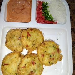 A picture of Chicken Veggies Cutlets.