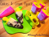 Cookies & Cream Popsicle ala mommy Nickie