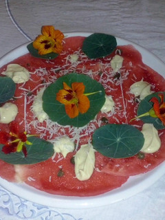 Foto de Carpaccio de Melancia