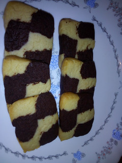 A picture of Chess board cookies😍#special easter contest.