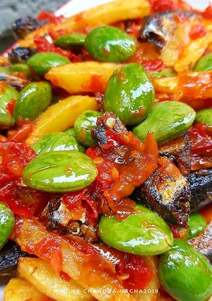 Foto resep Balado pete kentang