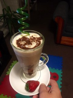 Una foto de Chocolate Dalgona