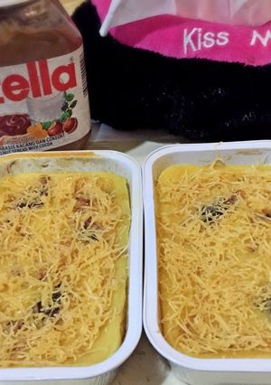 Foto resep Nutella Bread Pudding
